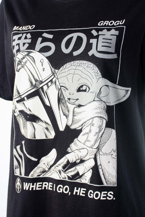 CAMISETA DE MANDALORIAN REGULAR FIT PARA MUJER