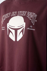 BUZO DE MANDALORIAN REGULAR FIT CERRADO PARA MUJER