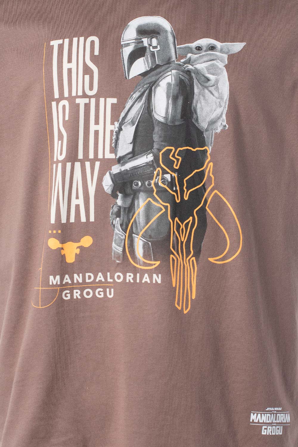 CAMISETA DE MANDALORIAN REGULAR FIT PARA HOMBRE