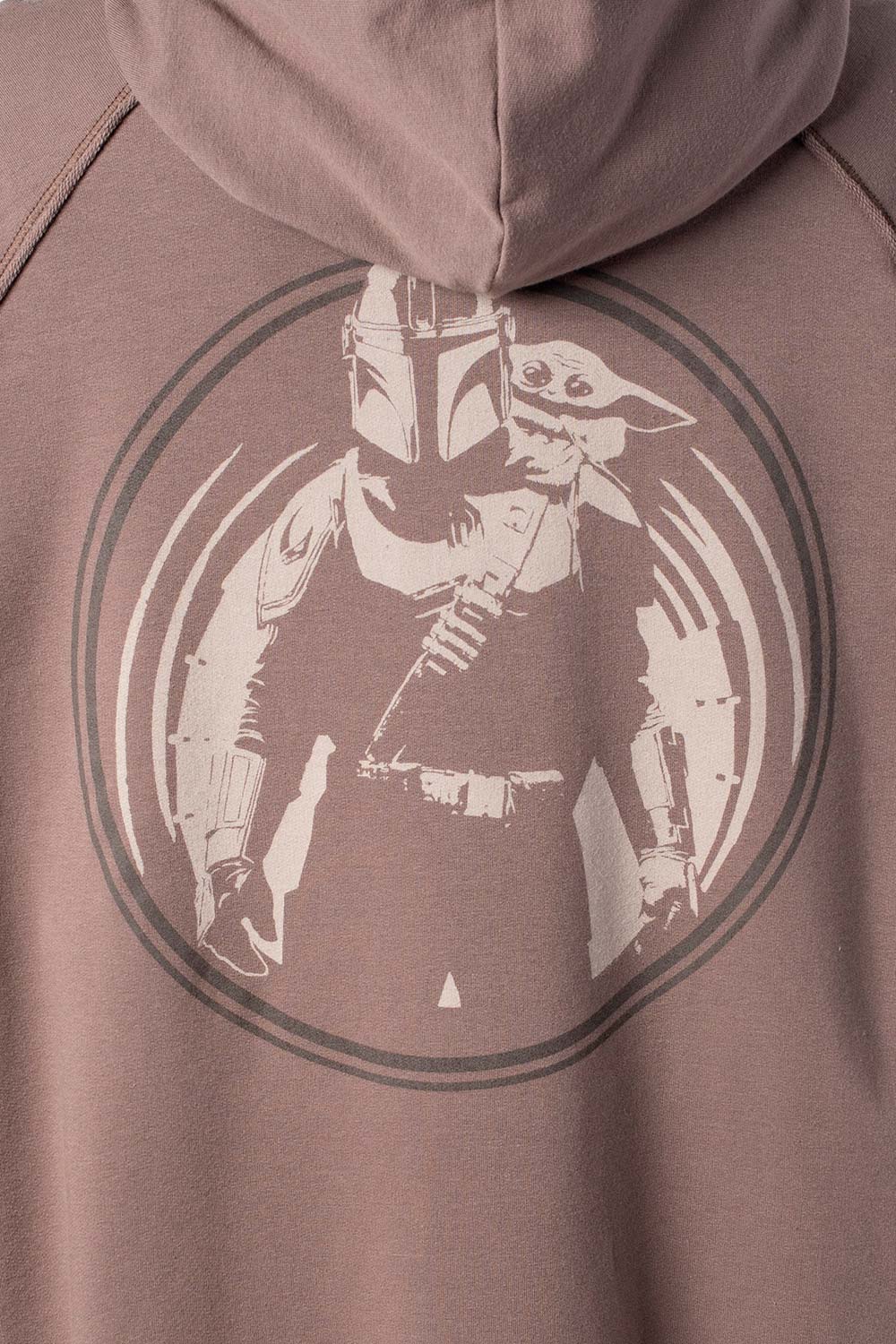 BUZO DE MANDALORIAN REGULAR FIT CON CAPUCHA PARA HOMBRE