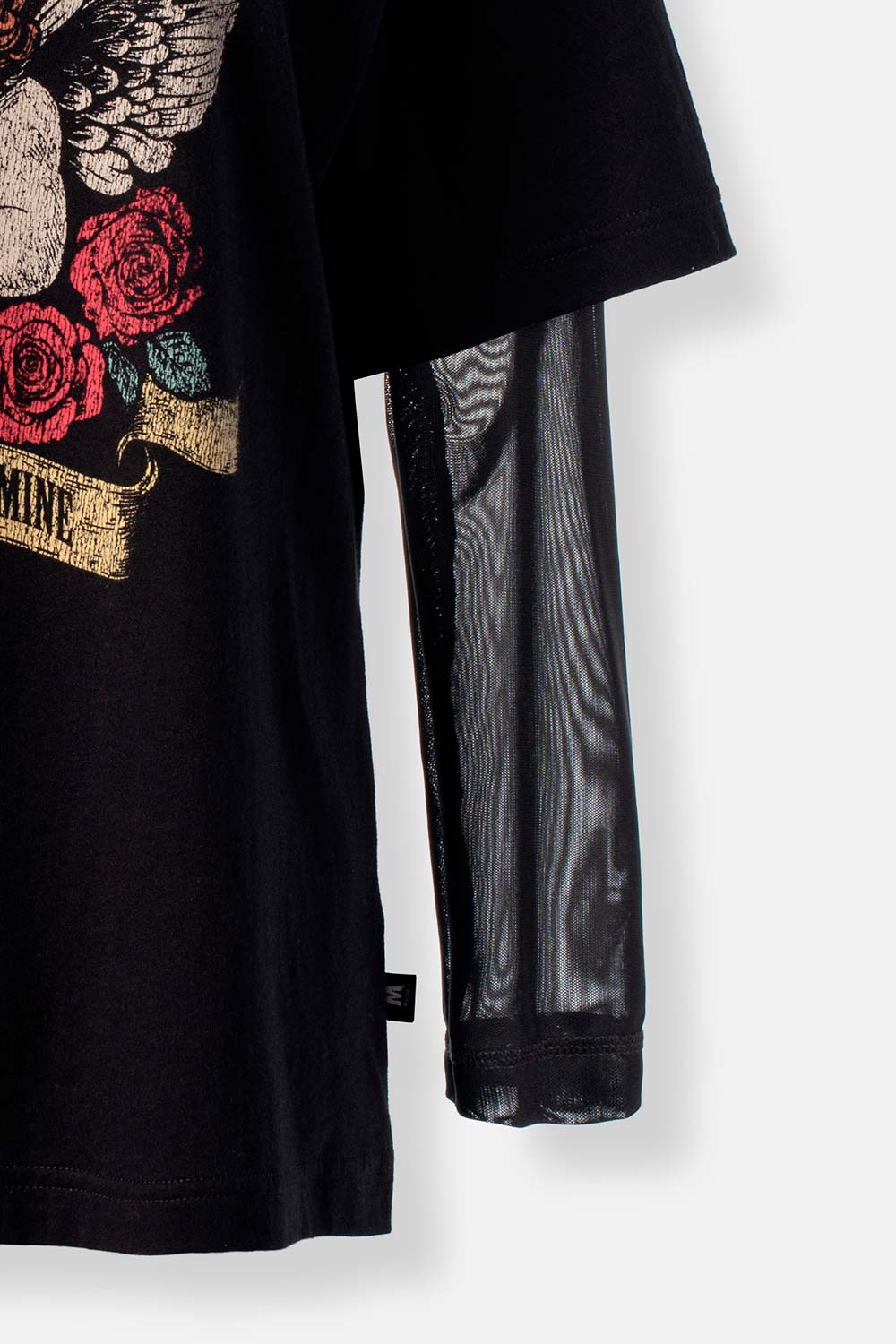 CAMISETA DE GUNS N' ROSES RELAX FIT PARA MUJER