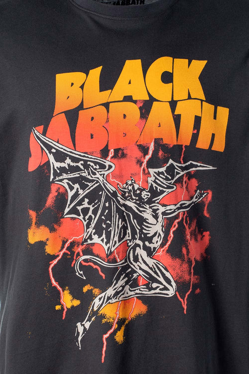 CAMISETA DE BLACK SABBATH RELAX FIT PARA HOMBRE