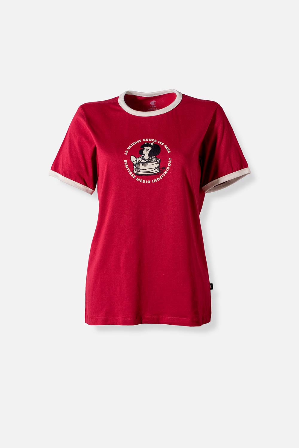 CAMISETA DE MAFALDA REGULAR FIT PARA MUJER