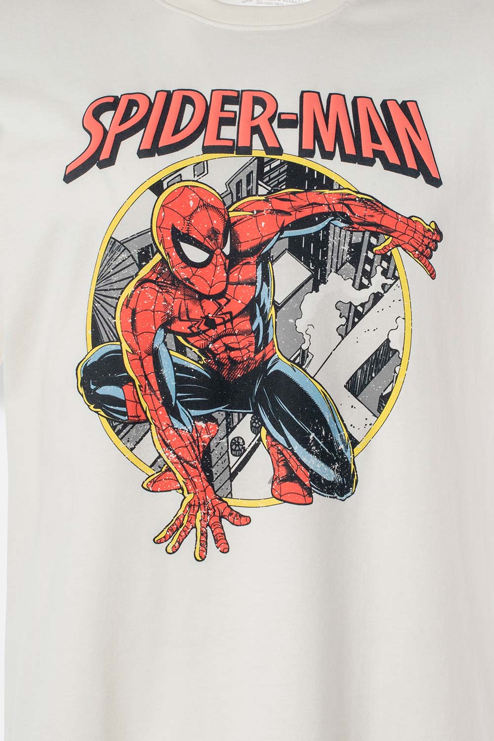 CAMISETA DE SPIDERMAN REGULAR FIT PARA HOMBRE