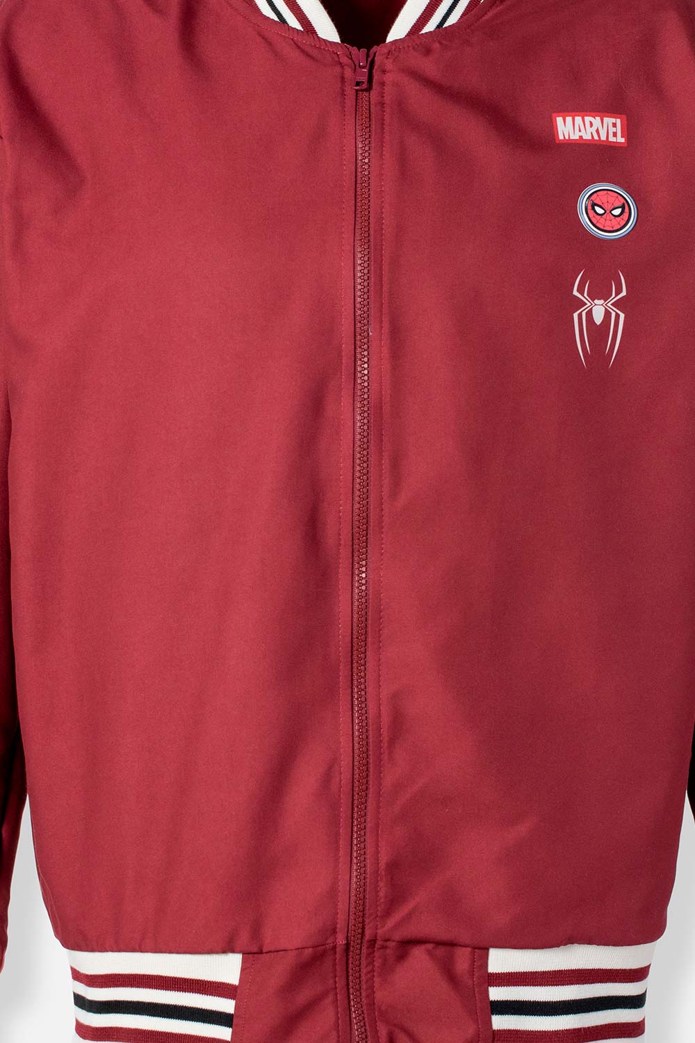 CHAQUETA DE SPIDERMAN ABIERTA Y CON CIERRE PARA HOMBRE