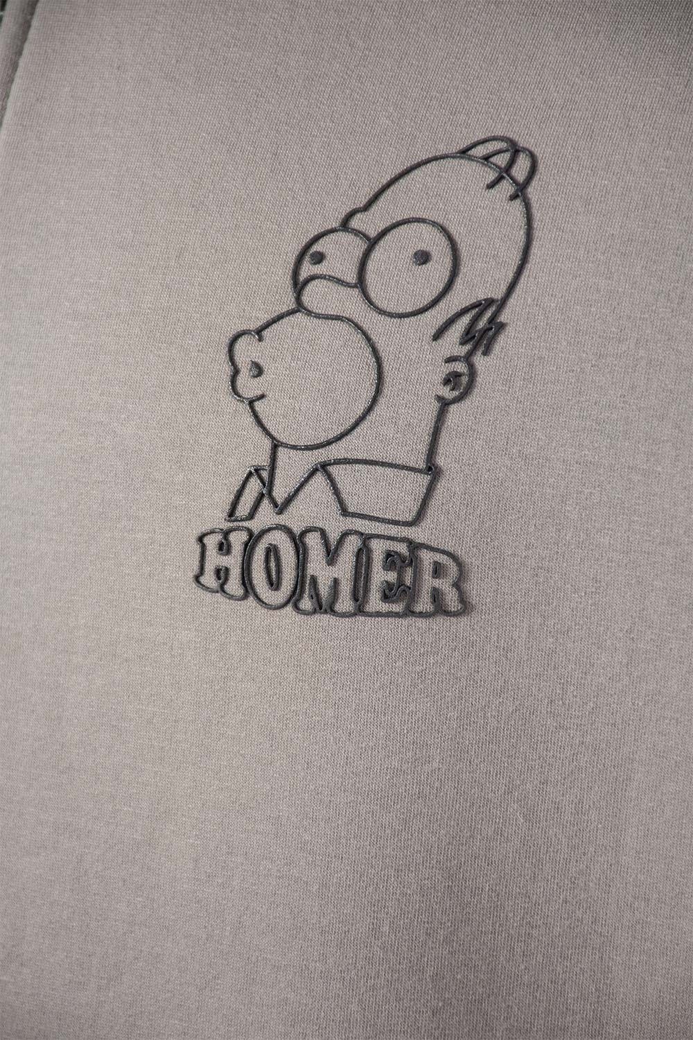 BUZO DE LOS SIMPSONS CON CIERRE PARA HOMBRE