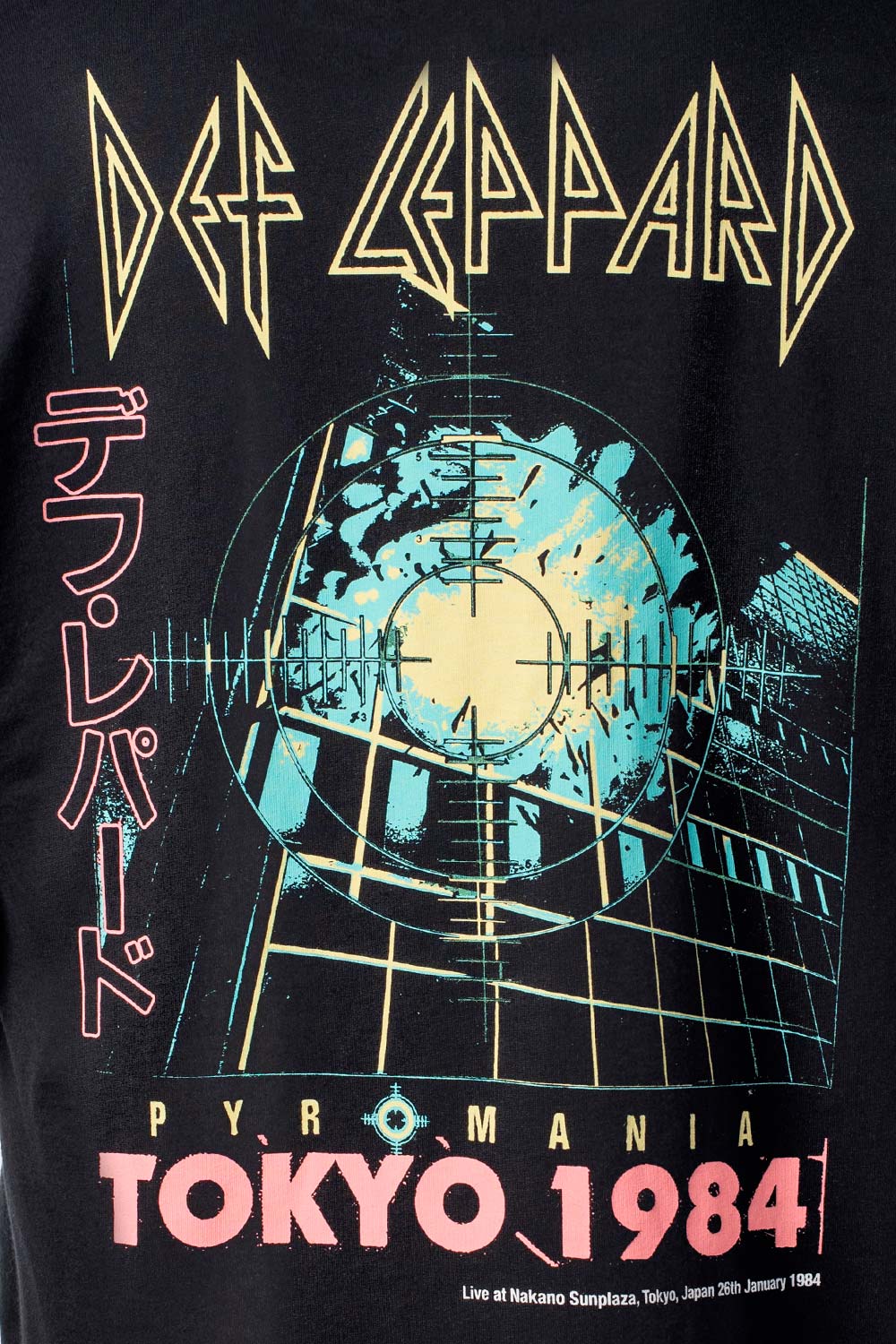 CAMISETA HOMBRE EXTERIOR DEF LEPPARD