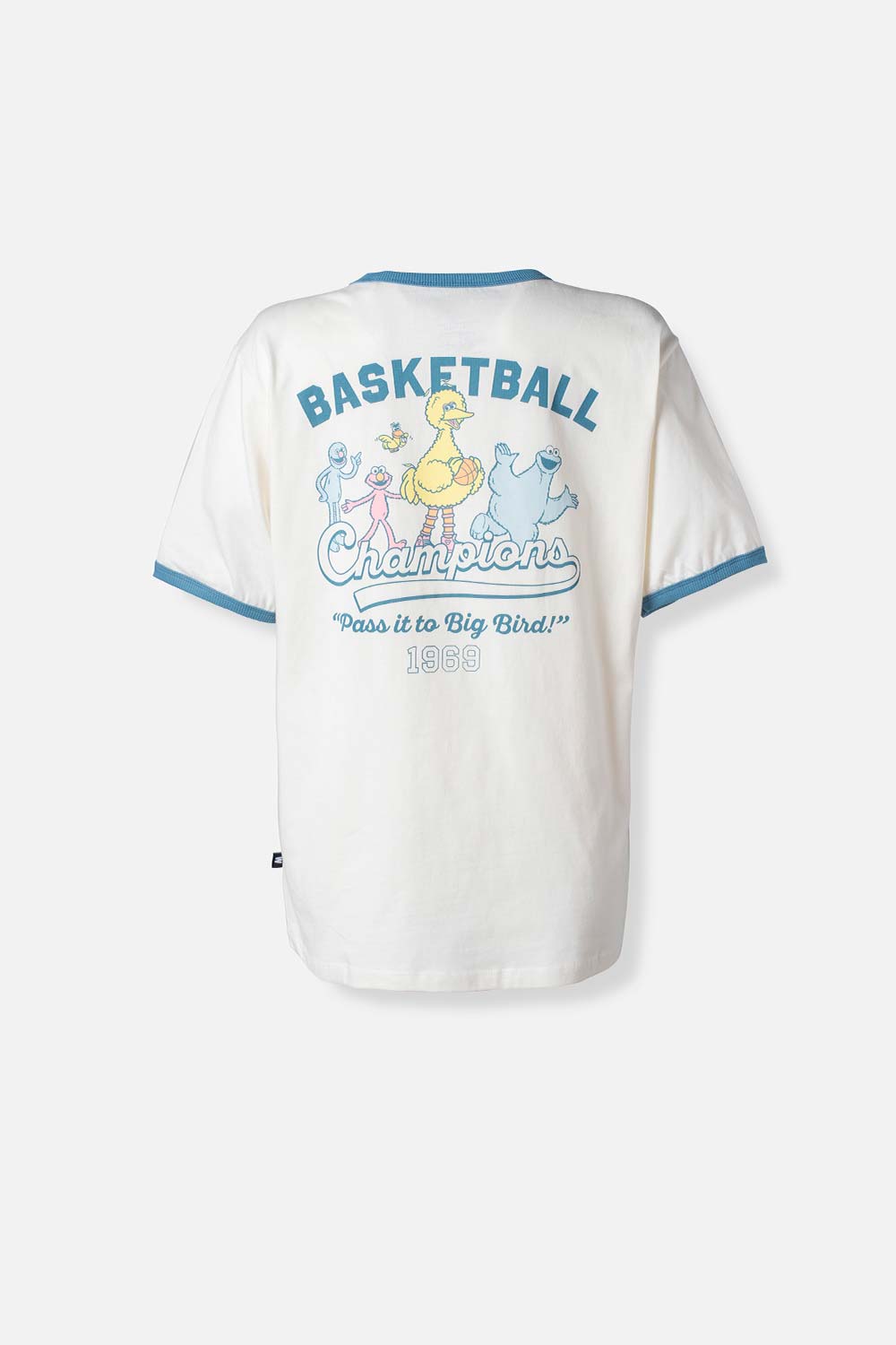 CAMISETA DE PLAZA SESAMO REGULAR FIT PARA MUJER