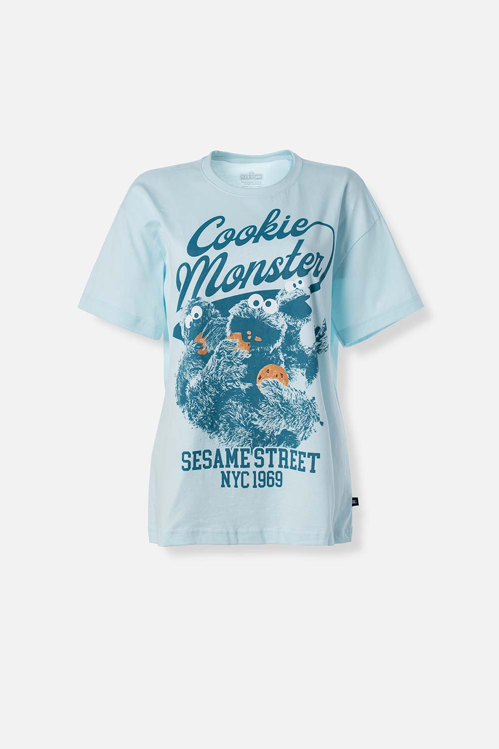 CAMISETA DE PLAZA SESAMO RELAX FIT PARA MUJER