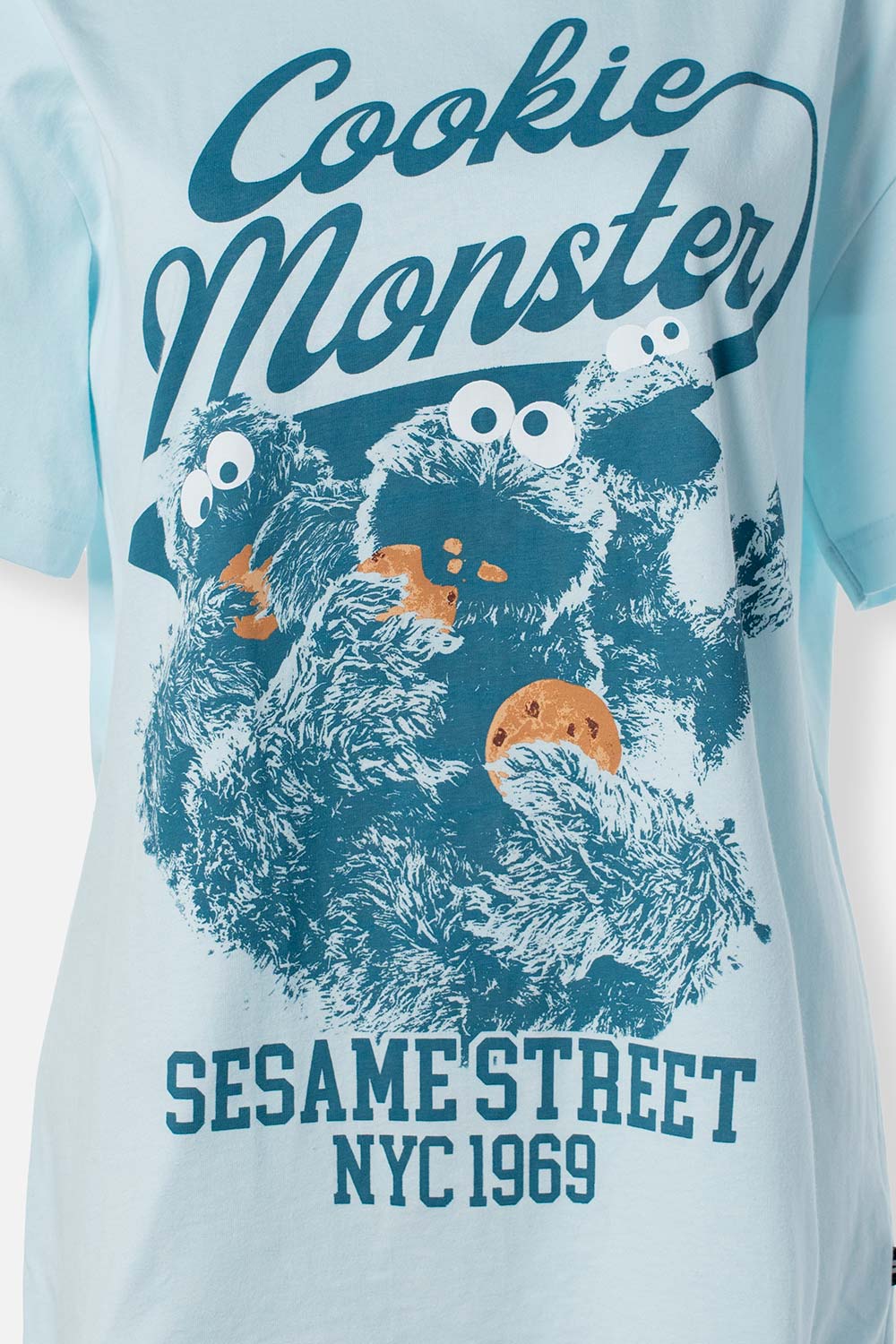 CAMISETA DE PLAZA SESAMO RELAX FIT PARA MUJER