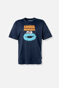 CAMISETA DE PLAZA SESAMO OVERSIZED FIT PARA HOMBRE