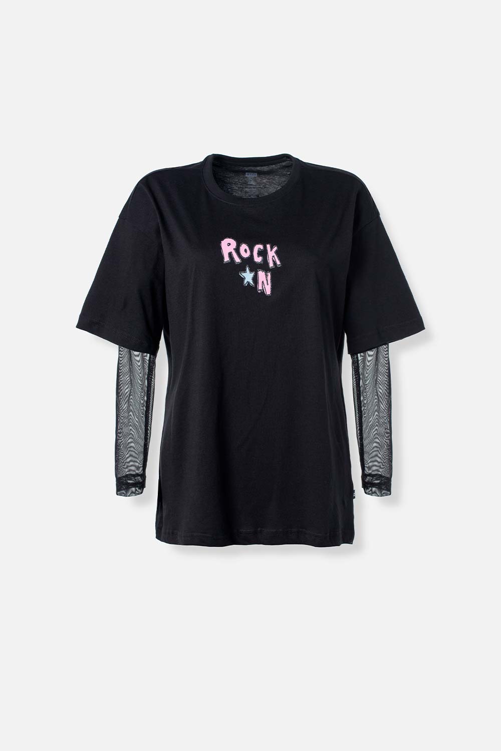 CAMISETA DE BT21 RELAX FIT PARA MUJER