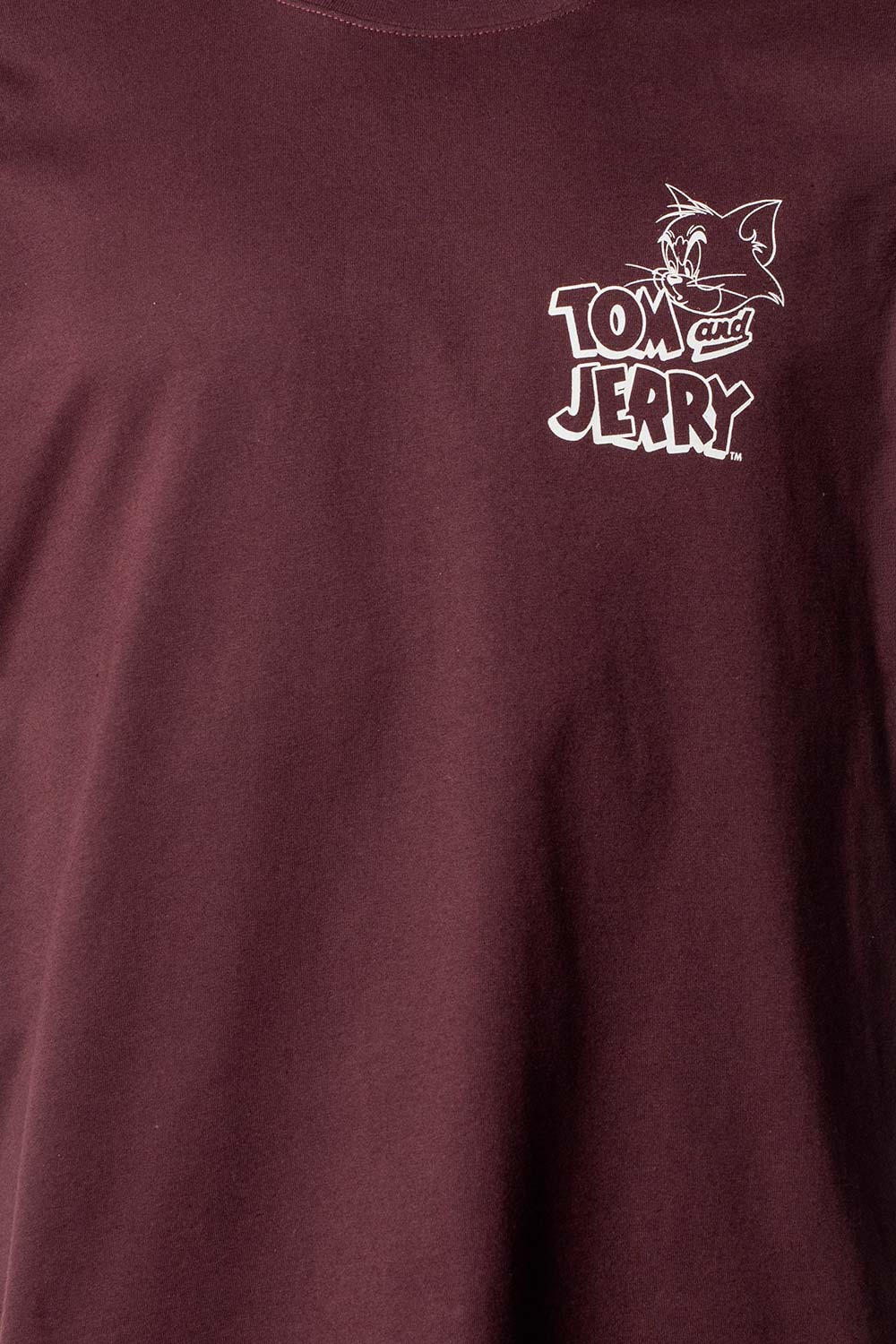 CAMISETA DE TOM Y JERRY REGULAR FIT PARA HOMBRE