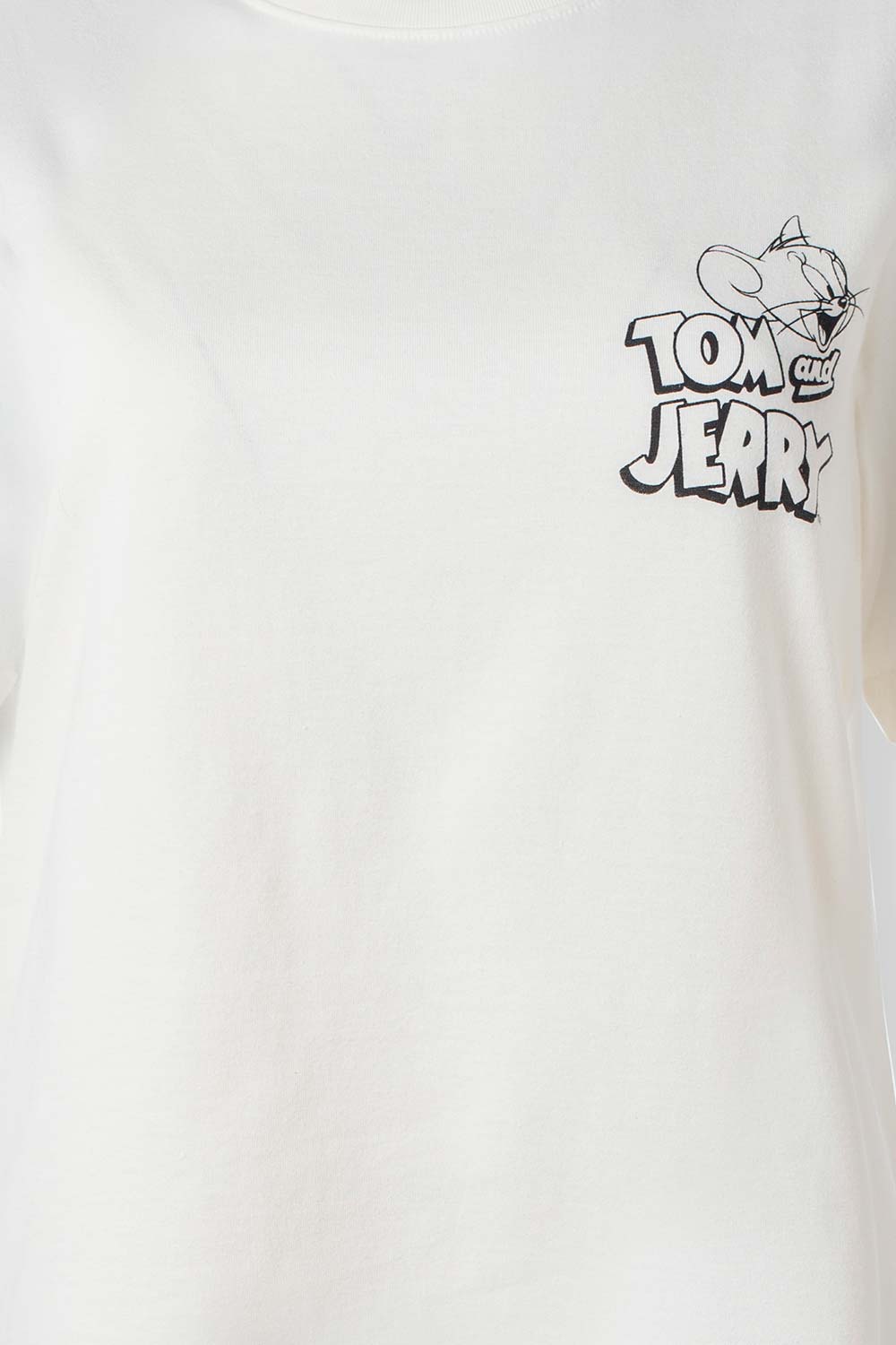 CAMISETA DE TOM Y JERRY REGULAR FIT PARA MUJER