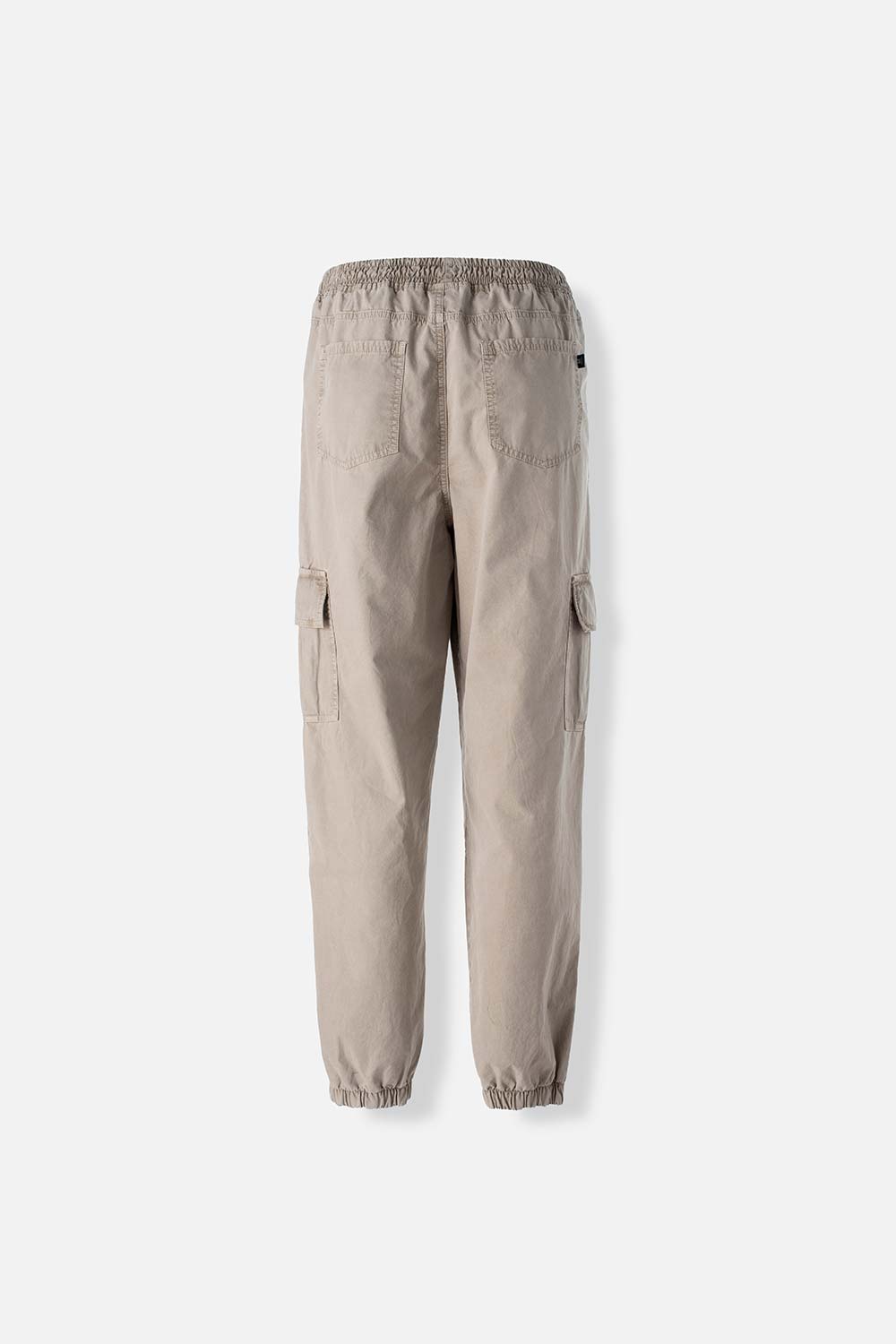 JOGGER DE MOVIES TAUPE CON ELÁSTICO EN CINTURA PARA MUJER