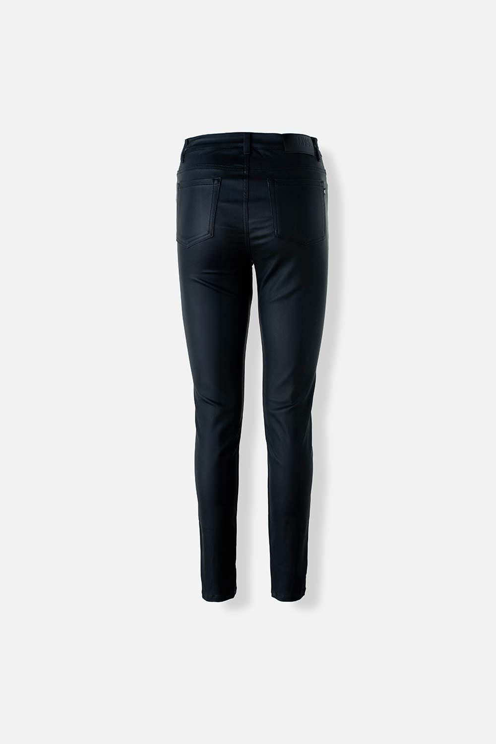 PANTALÓN DE MOVIES NEGRO EFECTO CUERO PARA MUJER