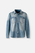 CHAQUETA DE MOVIES TONO MEDIO EN DENIM PARA HOMBRE