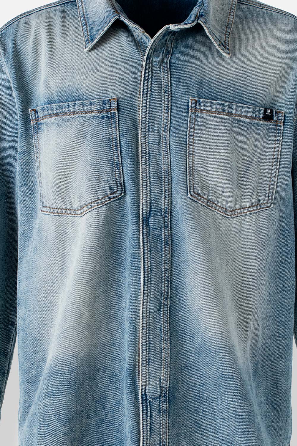 CHAQUETA DE MOVIES TONO MEDIO EN DENIM PARA HOMBRE