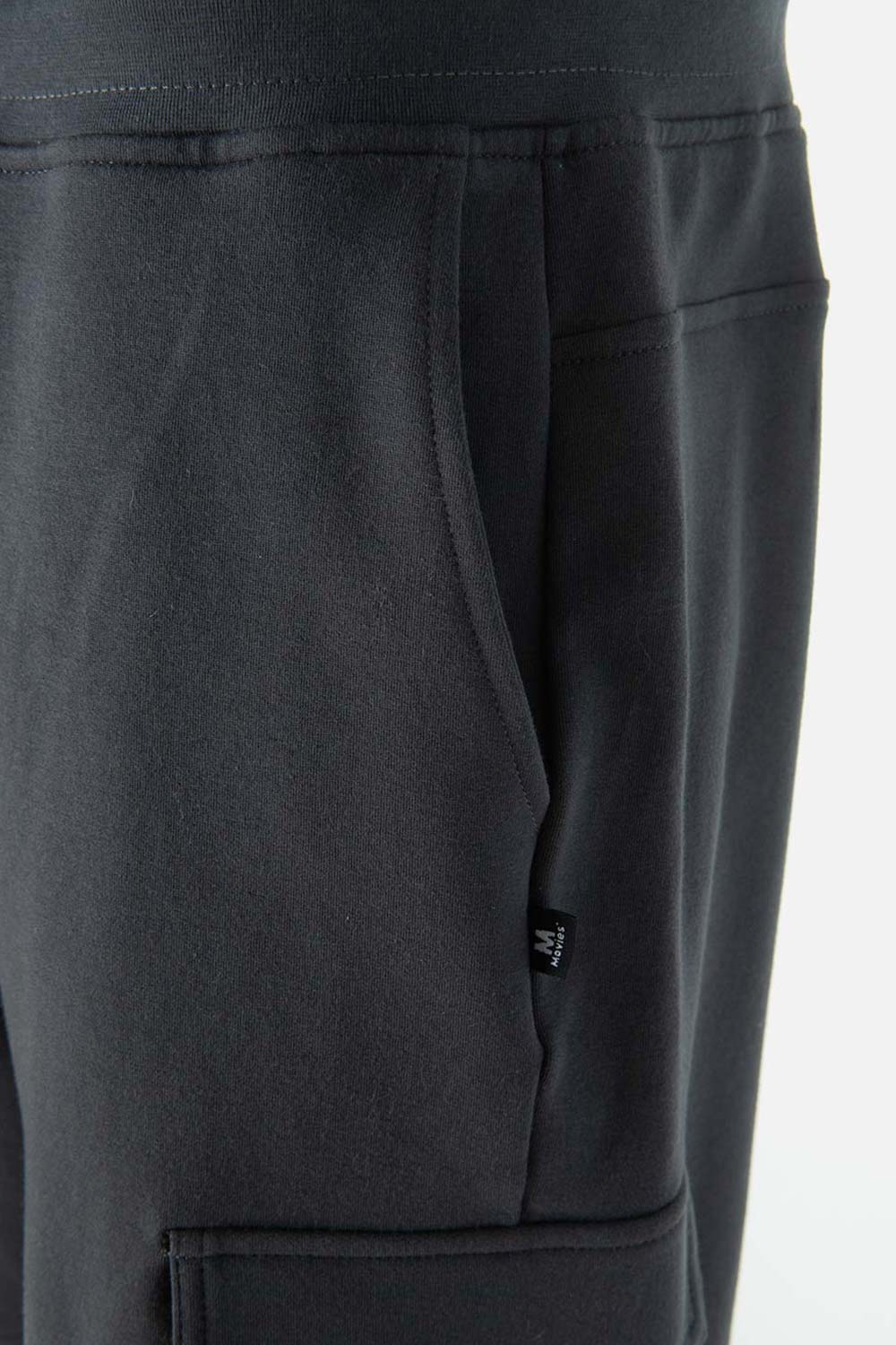 BERMUDA DE MOVIES CON BOLSILLOS GRIS GRAFITO PARA HOMBRE