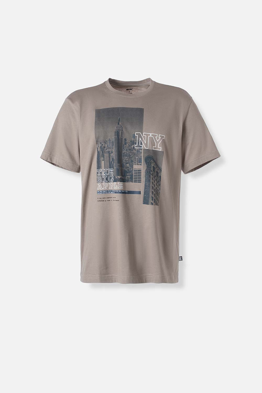 CAMISETA DE MOVIES REGULAR FIT PARA HOMBRE