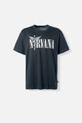 CAMISETA DE NIRVANA REGULAR FIT PARA HOMBRE