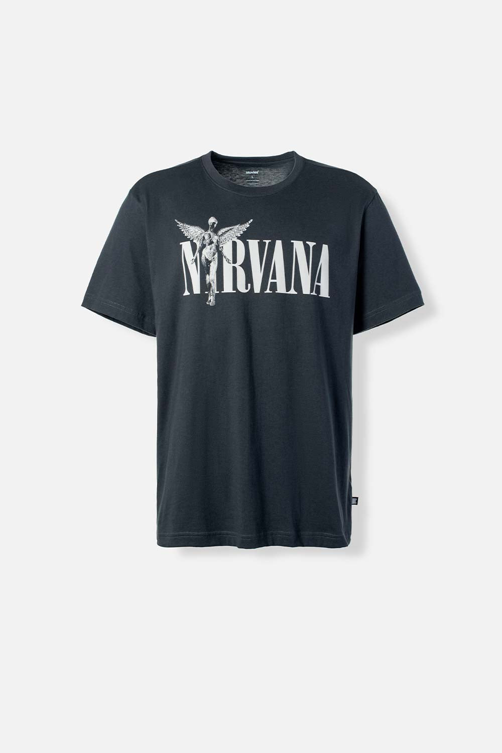 CAMISETA DE NIRVANA REGULAR FIT PARA HOMBRE