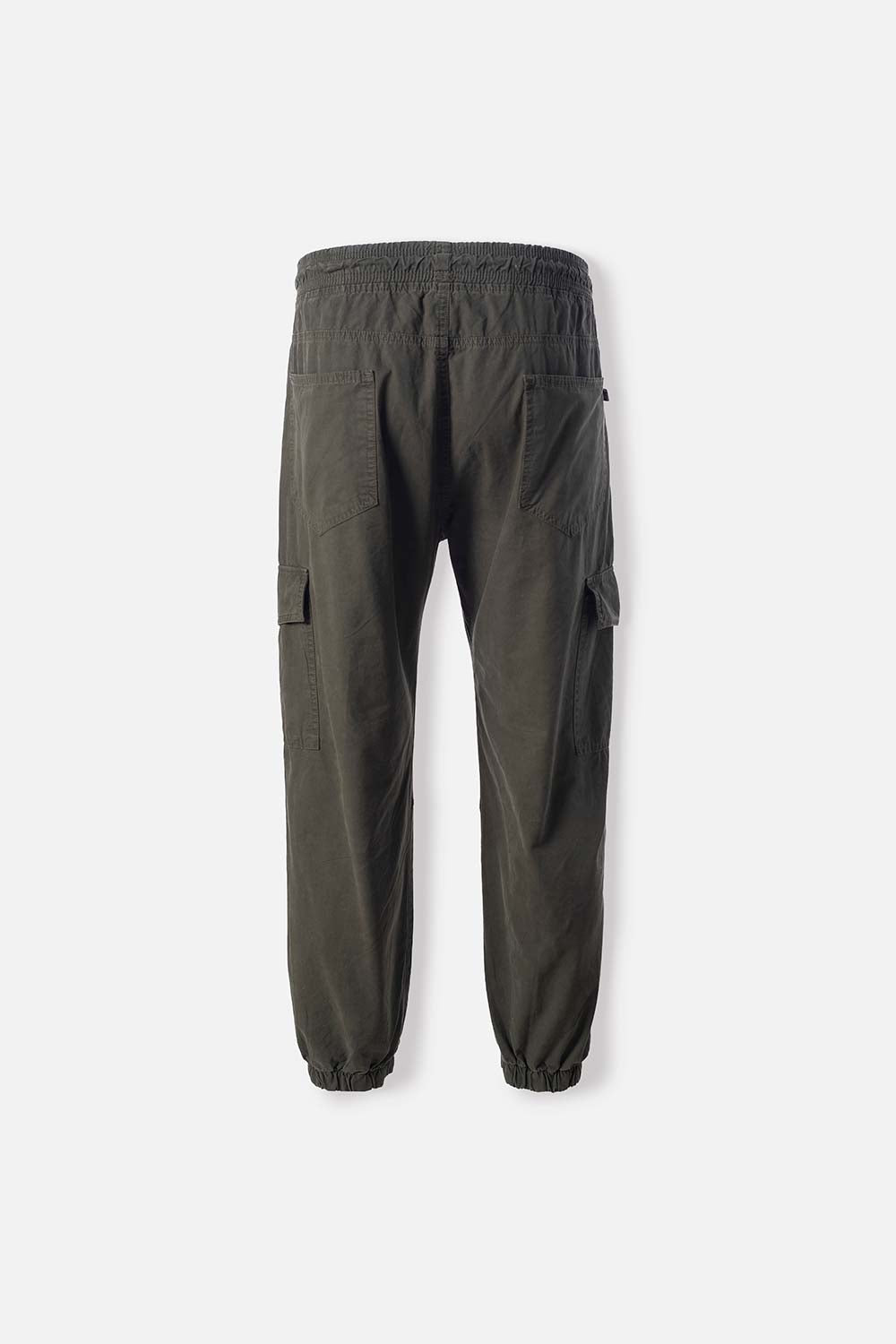 JOGGER DE MOVIES CON BOLSILLOS VERDE MILITAR PARA HOMBRE