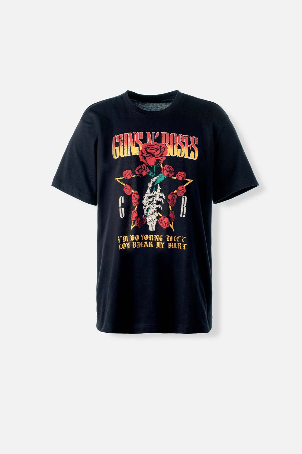 CAMISETA DE GUNS AND ROSES REGULAR FIT PARA HOMBRE