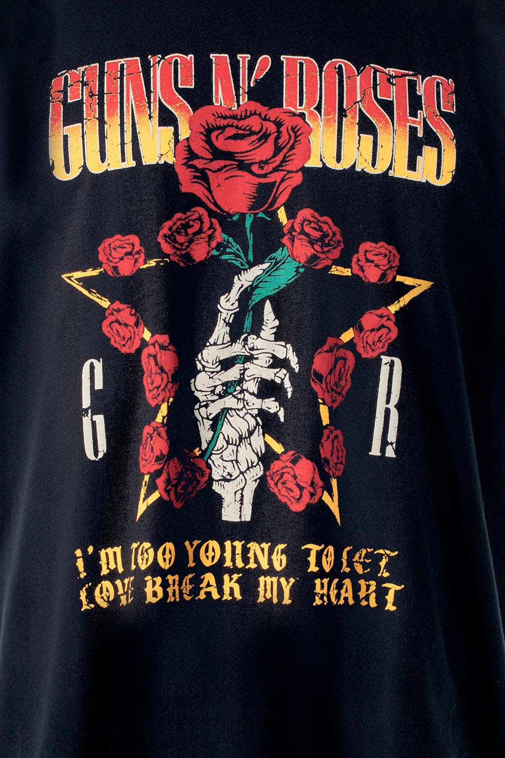 CAMISETA DE GUNS AND ROSES REGULAR FIT PARA HOMBRE