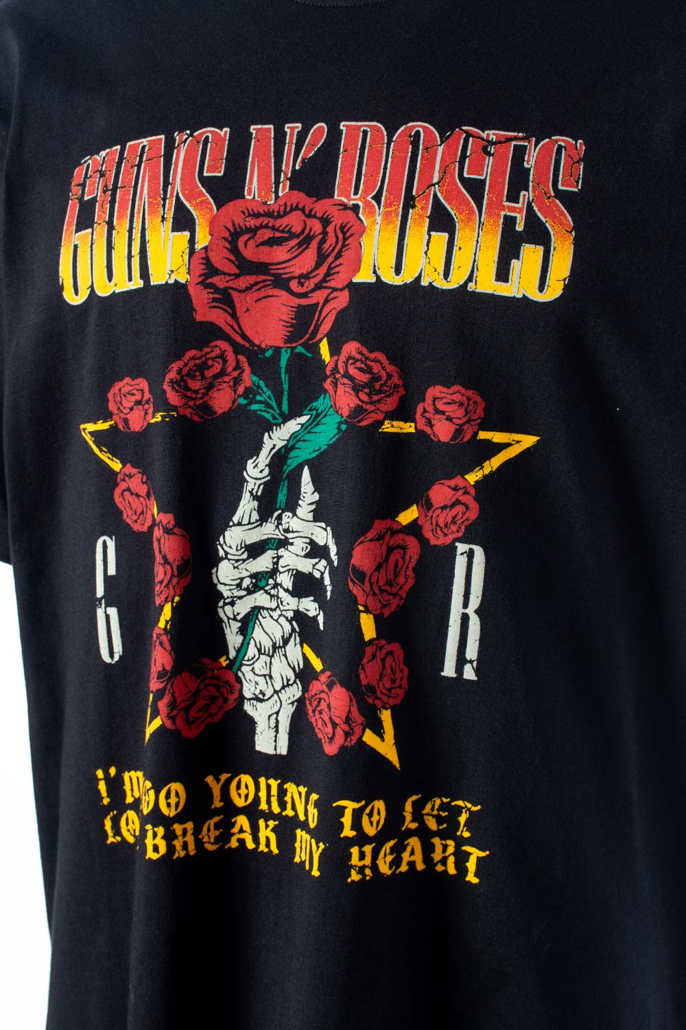 CAMISETA DE GUNS AND ROSES REGULAR FIT PARA HOMBRE