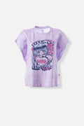 CAMISETA DE MOVIES RELAX FIT PARA MUJER