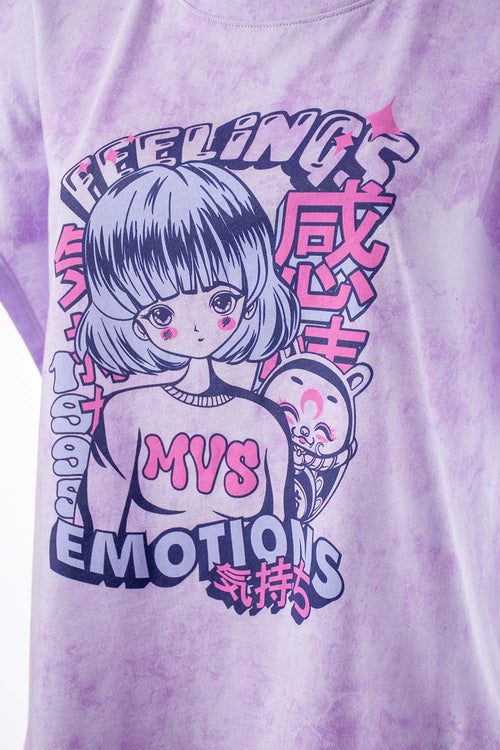 CAMISETA DE MOVIES RELAX FIT PARA MUJER