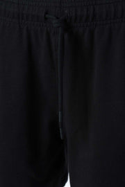 SHORT DE MOVIES CON CINTURA ELASTICA NEGRO PARA MUJER
