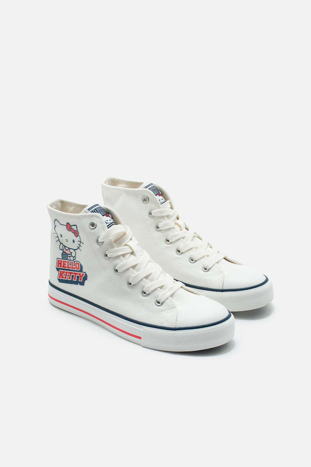 TENIS DE HELLO KITTY BLANCOS PARA MUJER
