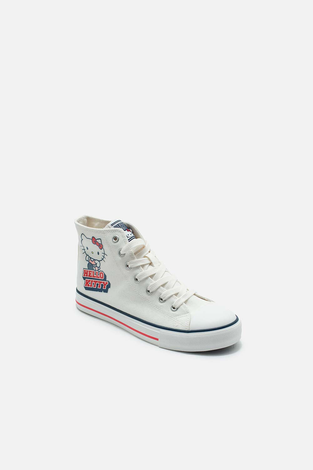 TENIS DE HELLO KITTY BLANCOS PARA MUJER