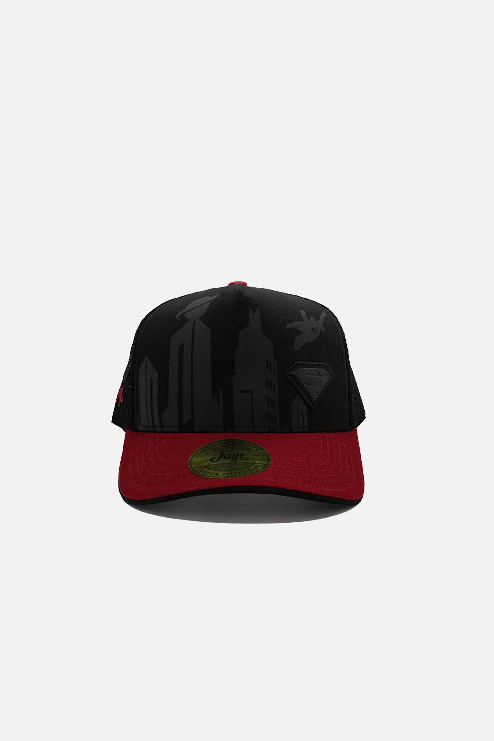 GORRAS CURVA DE SUPERMAN NEGRA GÉNERO NEUTRO