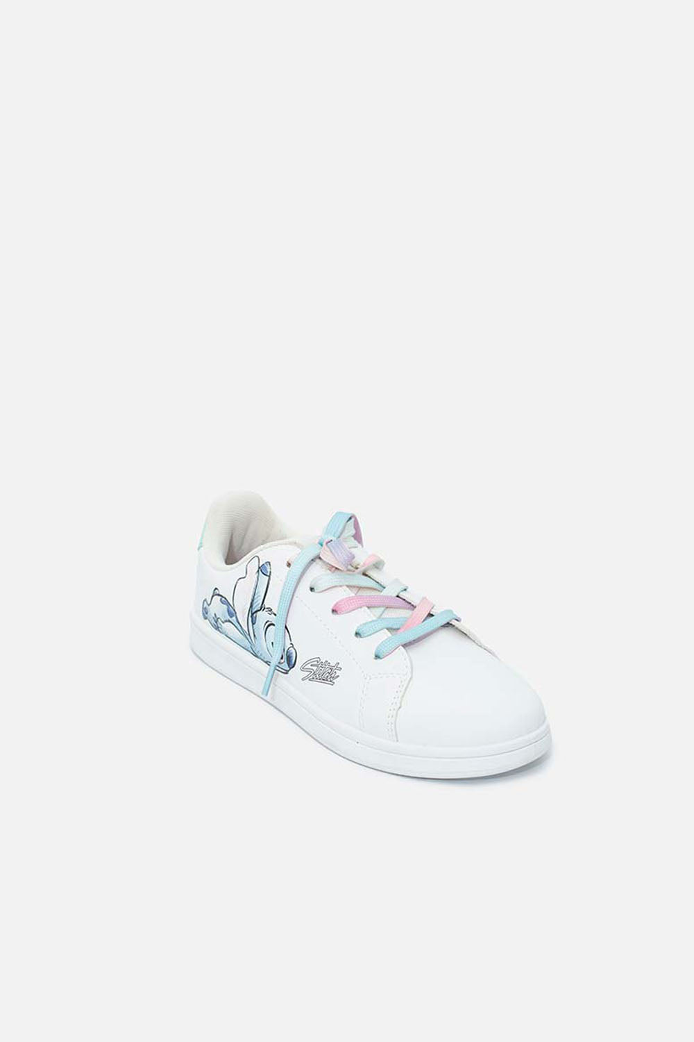 TENIS DE LILO Y STITCH BLANCOS PARA MUJER