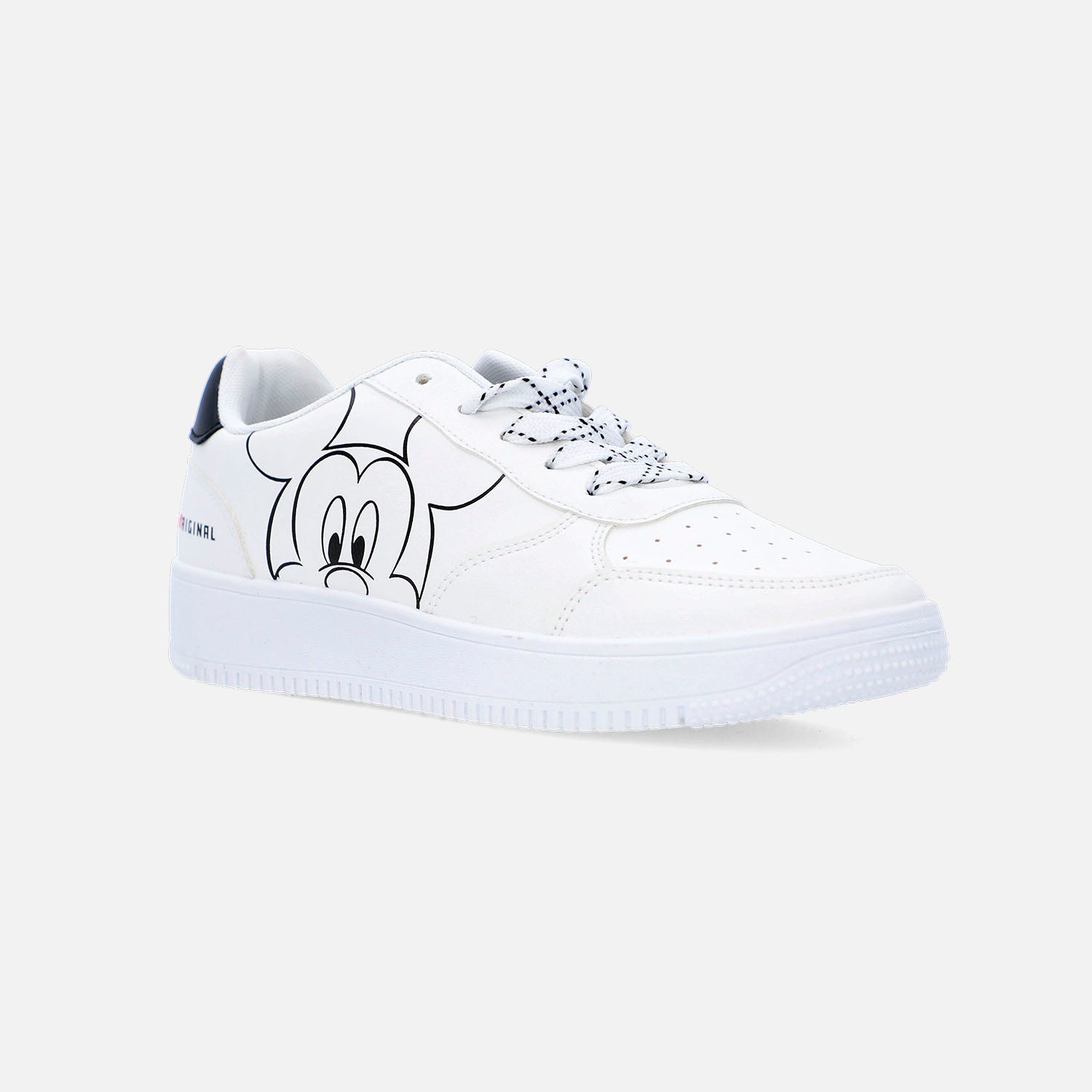TENIS DE MICKEY MOUSE BLANCOS PARA MUJER