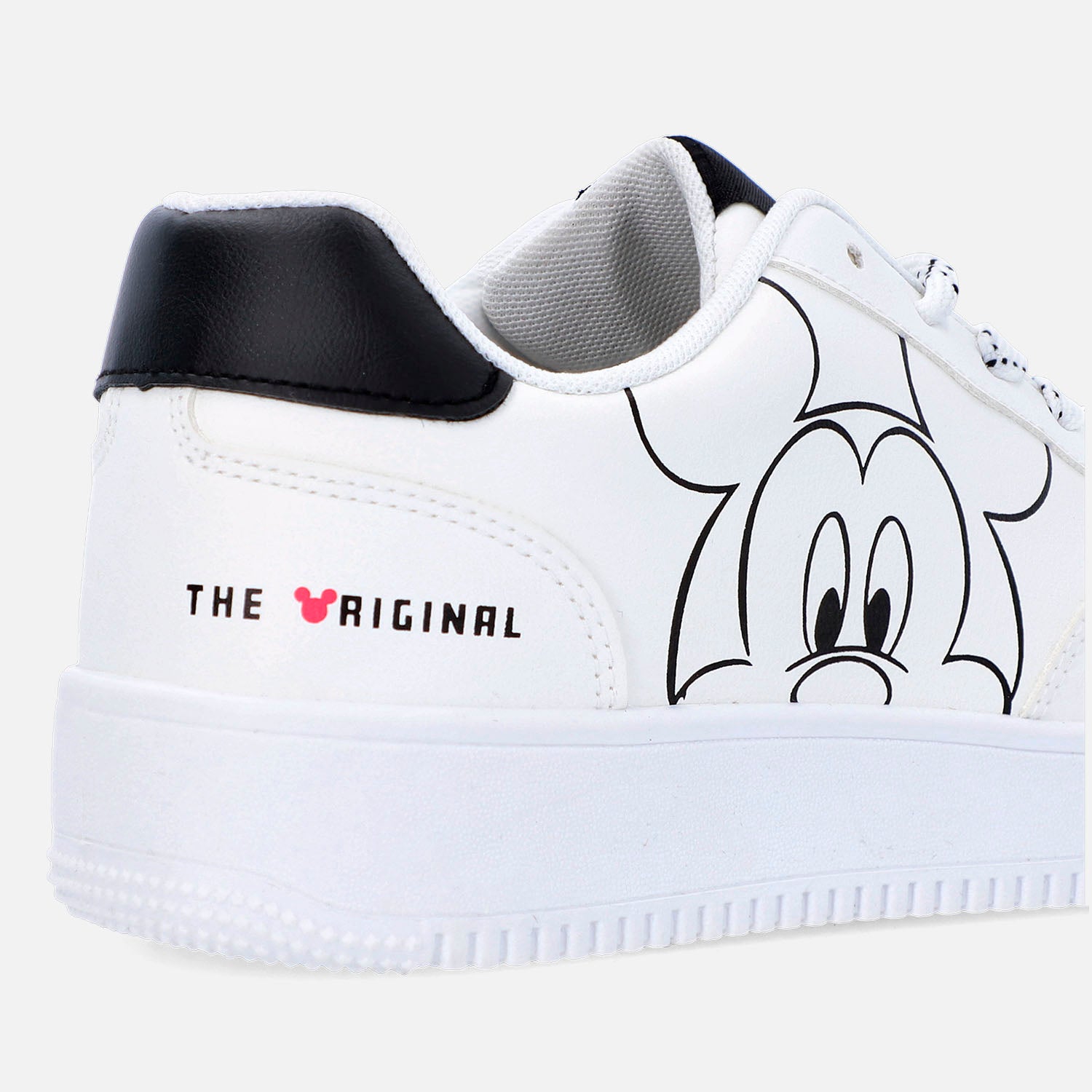 TENIS DE MICKEY MOUSE BLANCOS PARA MUJER