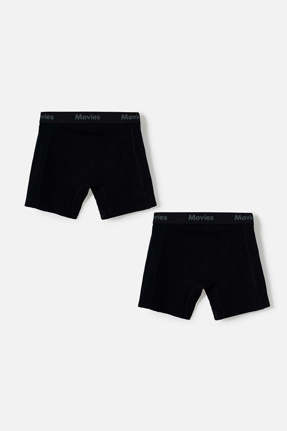 PACK X2 BOXERS DE MOVIES NEGRO PARA HOMBRE