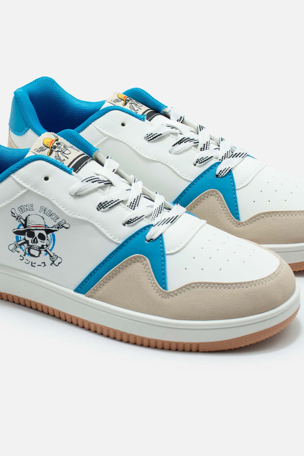 TENIS DE ONE PIECE BLANCOS PARA HOMBRE